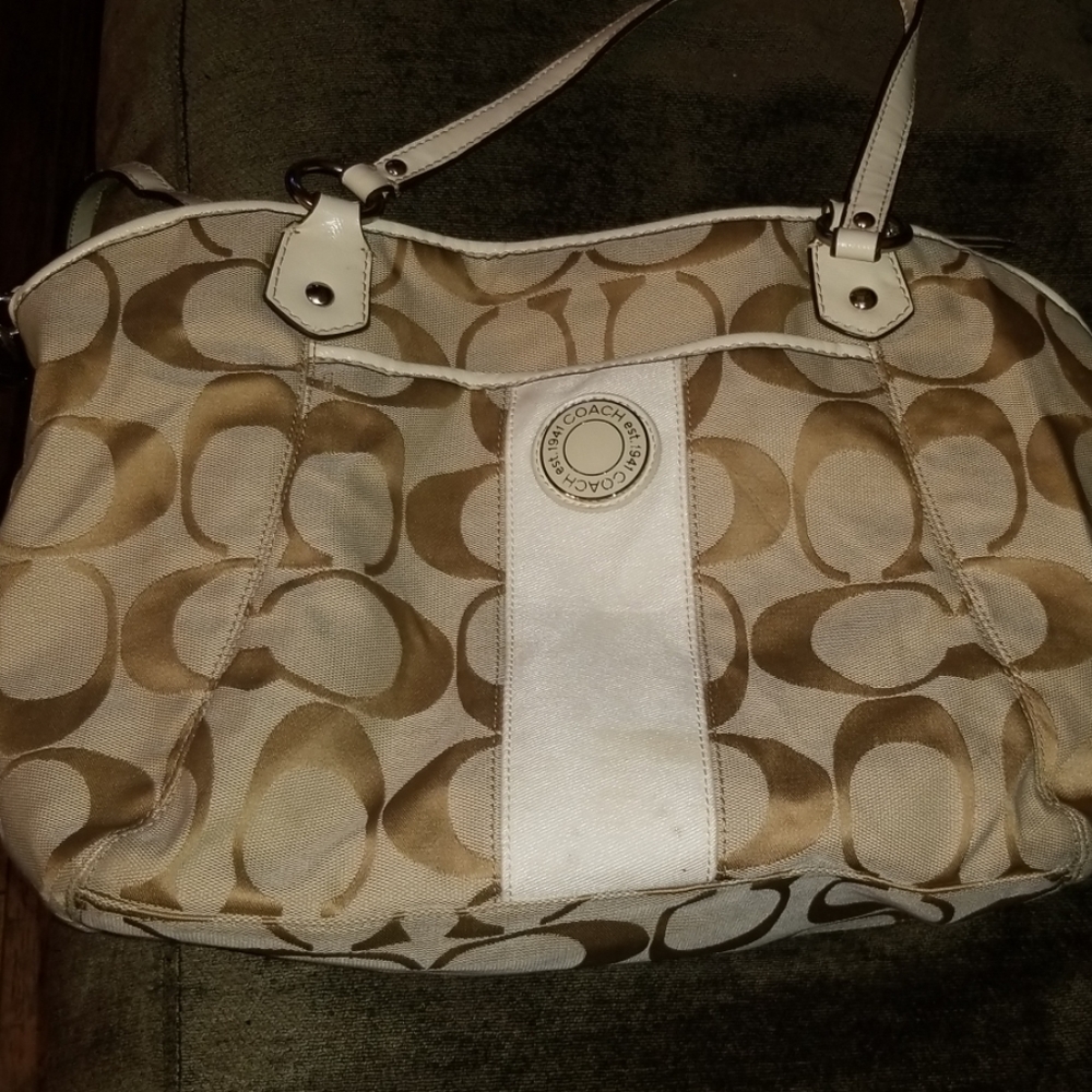 Vintage coach purse.